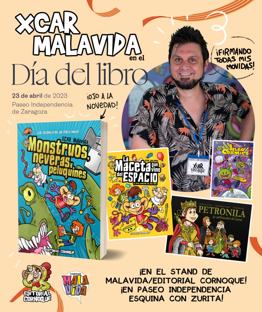 XCAR Malavida en el Día del Libro 2023.