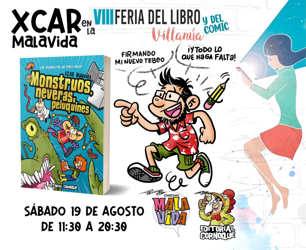 XCAR Malavida en la VIII Feria del libro de Villanúa