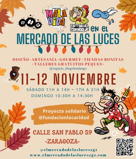 XCAR Malavida en El mercado de las luces (C/San pablo 59, Zaragoza).