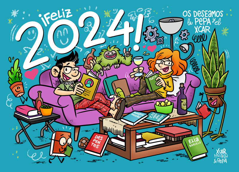 Feliz 2024 de parte de Pepa y XCAR Malavida
