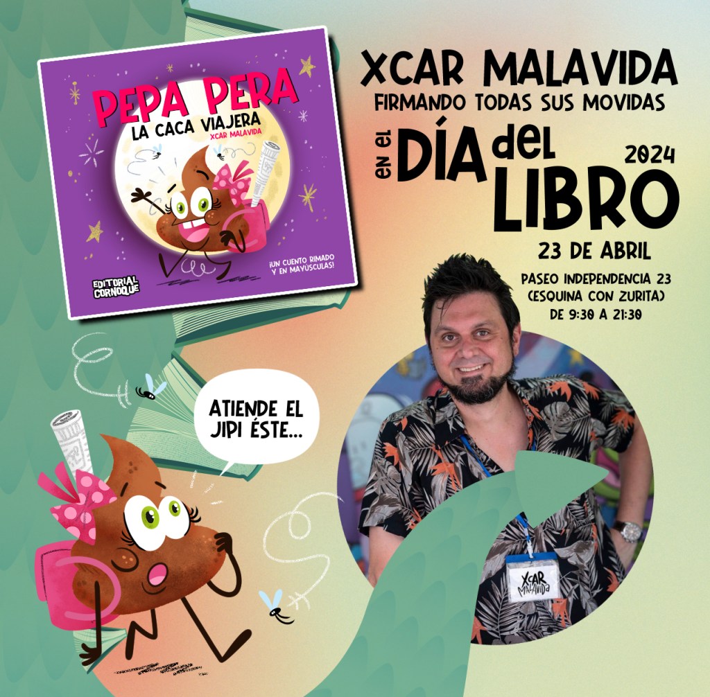XCAR Malavida en el día del libro 2024