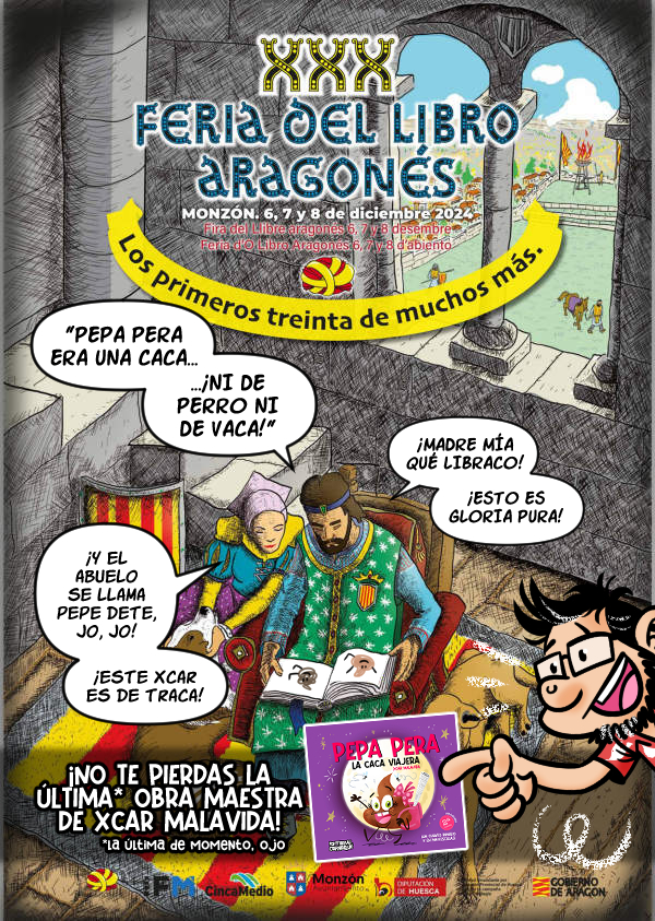 XCAR Malavida en la Feria del Libro de Monzón